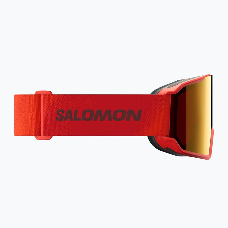 Скиорска маска Salomon S/View 3 cherry tomato/ml mid red 7