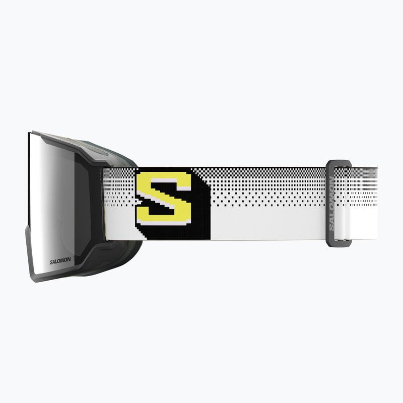 Ски очила Salomon S/View 3 black pixels/ml super white 4