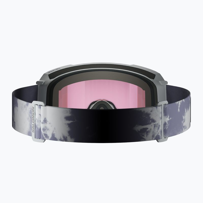 Скиорска маска Salomon S/View 3 ice flow/ml light blue 6