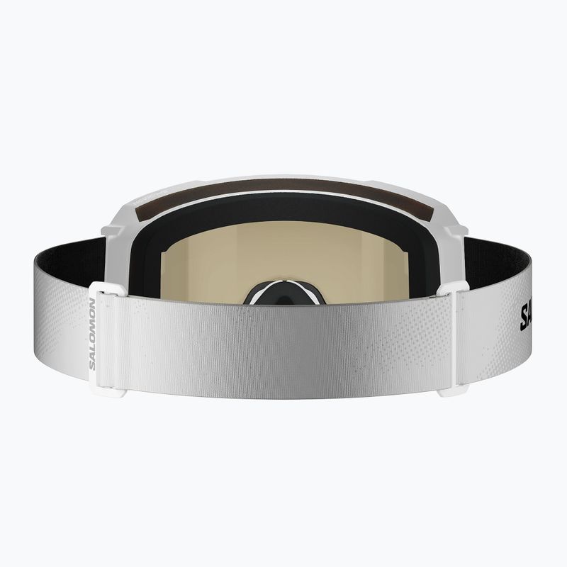 Скиорска маска Salomon S/View 3 Access white/flash gold 2