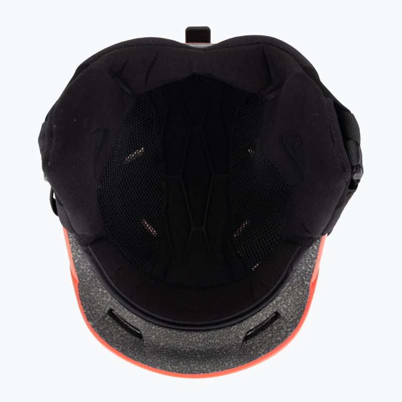Детска скиорска каска Salomon Husk Jr cherry tomato 5