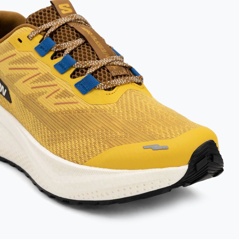 Мъжки обувки за бягане Salomon Aero Blaze 3 GRVL spicy mustard/vanilla ice/nautical blue 7