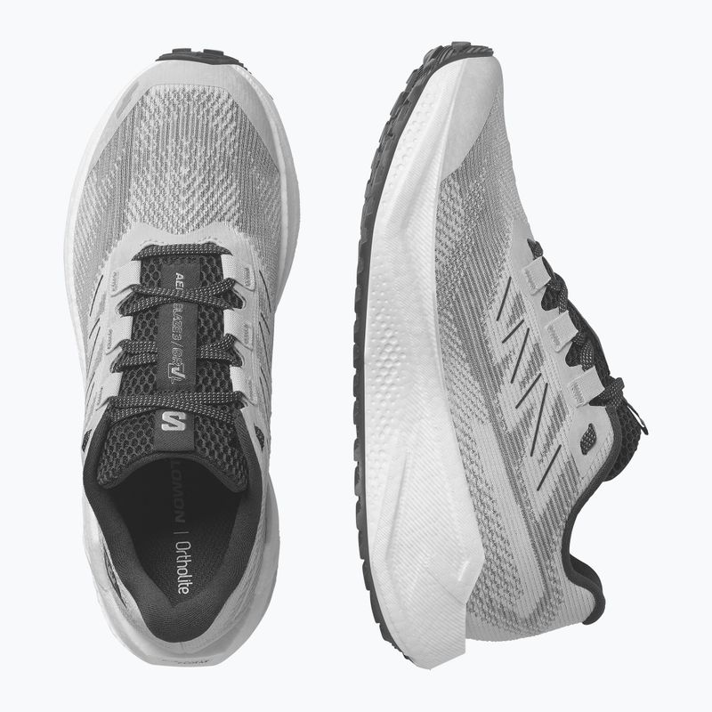 Мъжки обувки за бягане Salomon Aero Blaze 3 Gravel lunar rock/white/black 13