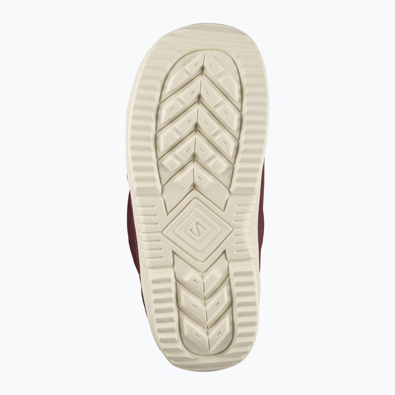 Дамски обувки за сноуборд Salomon Pearl Boa W tawny port/tawny port/vanilla ice 7