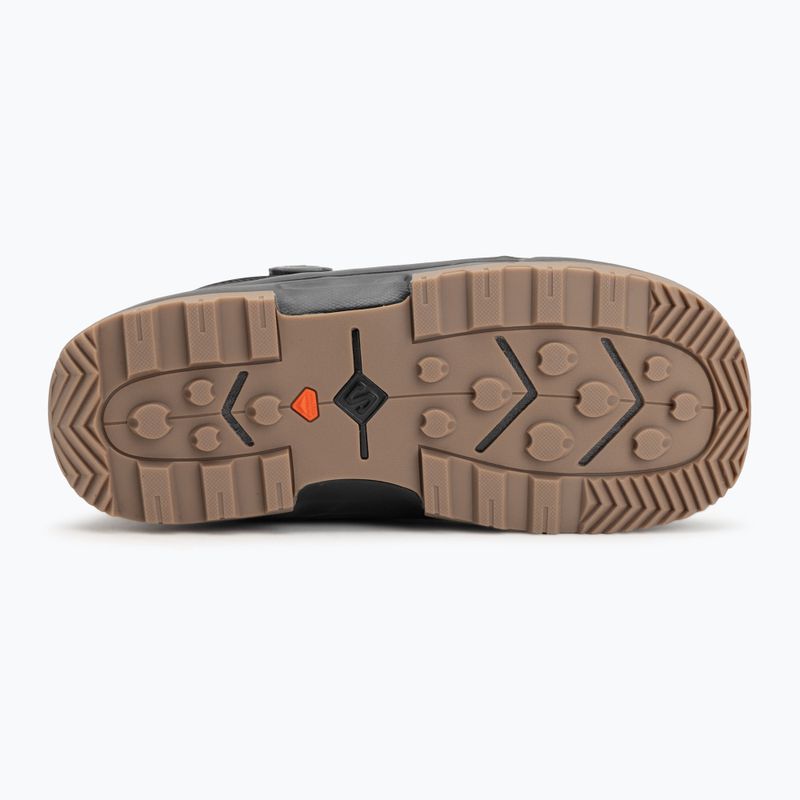 Мъжки обувки за сноуборд Salomon Echo Dual Boa black/black/deep lichen green 3