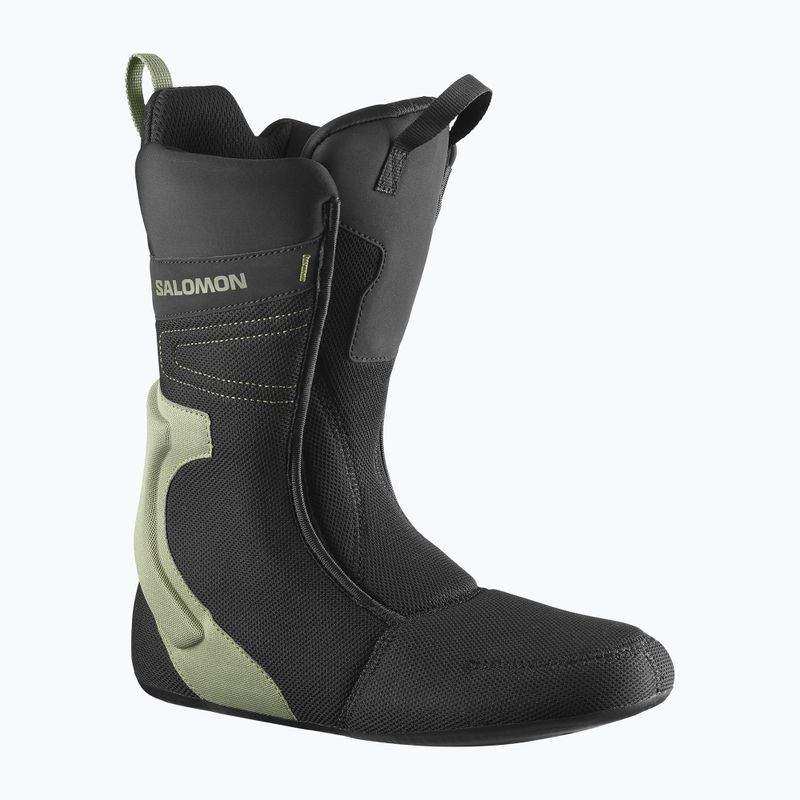 Мъжки обувки за сноуборд Salomon Echo Dual Boa black/black/deep lichen green 8