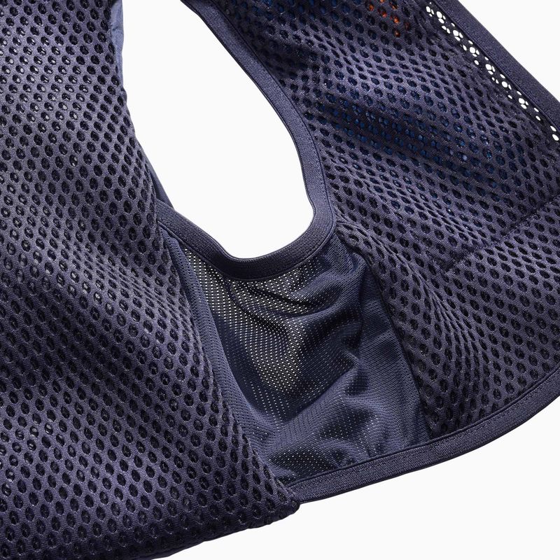 Жилетка за бягане Salomon Active Skin 4 GRVL martime blue / astral aura / haute red 3