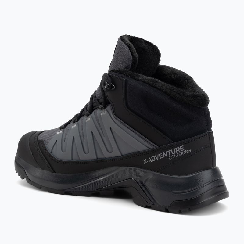 Мъжки туристически обувки Salomon X-Adventure Coldrush WP asphalt / black / alloy 3