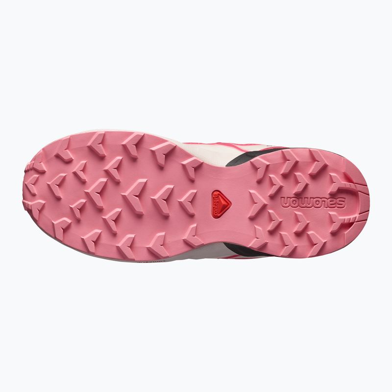 Детски обувки за бягане Salomon Speedcross Waterproof grisaille/hushed violet/rouge red 11