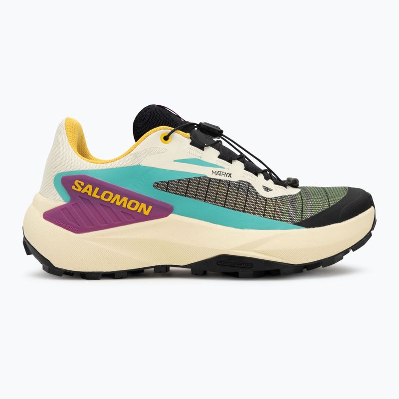 Дамски обувки за бягане Salomon Genesis transparent yellow/black/willowherb 2