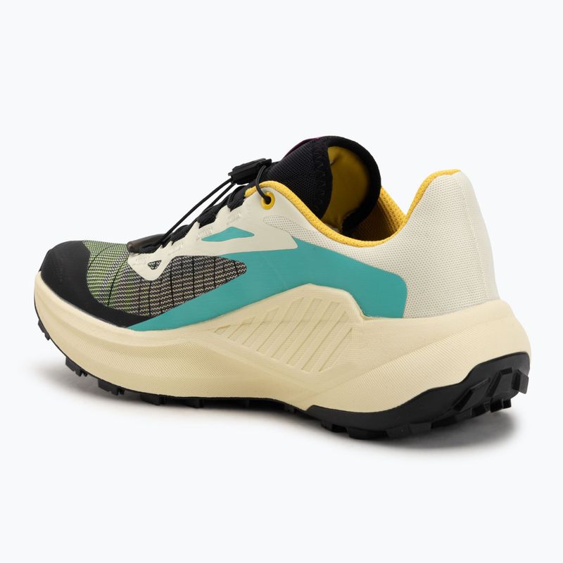 Дамски обувки за бягане Salomon Genesis transparent yellow/black/willowherb 3