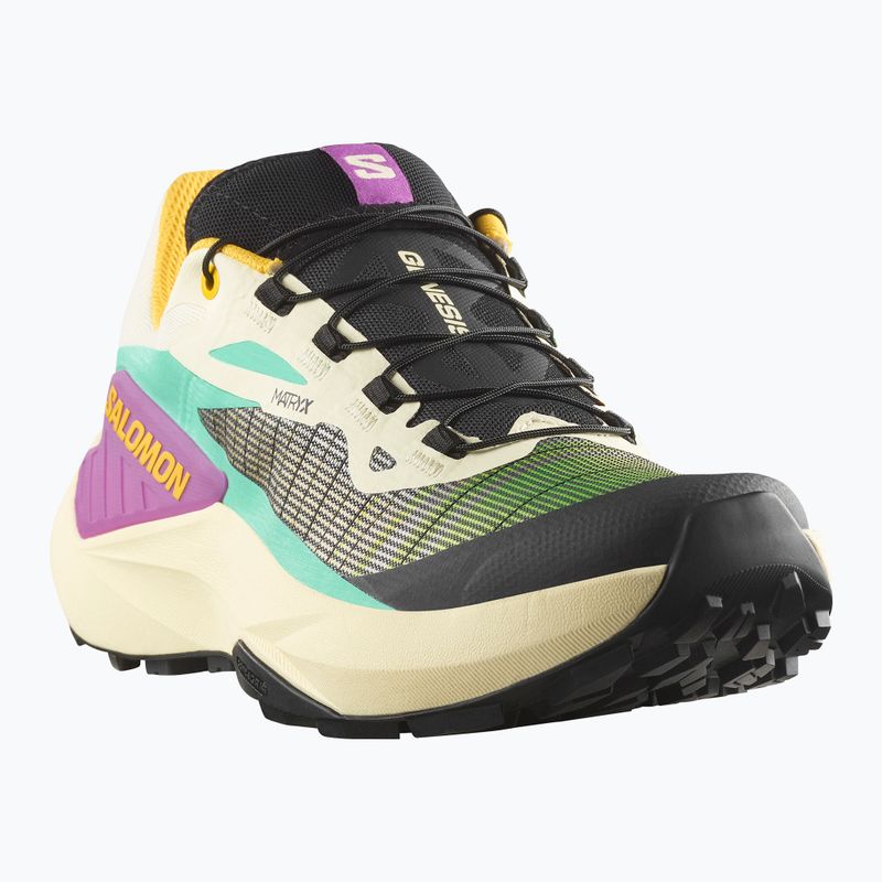 Дамски обувки за бягане Salomon Genesis transparent yellow/black/willowherb