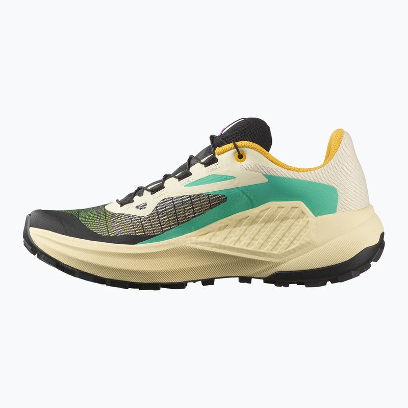 Дамски обувки за бягане Salomon Genesis transparent yellow/black/willowherb 3