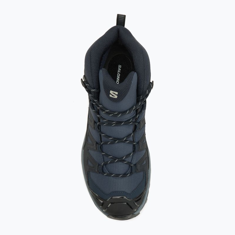 Мъжки обувки за трекинг Salomon X Ultra 360 Mid GTX blue nights / dark navy / dark blue 5