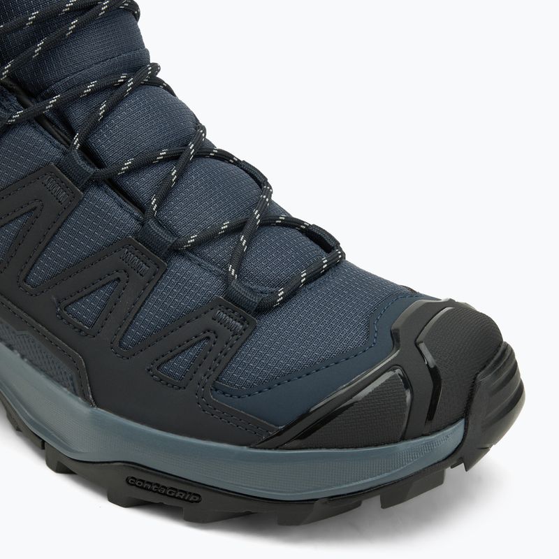 Мъжки обувки за трекинг Salomon X Ultra 360 Mid GTX blue nights / dark navy / dark blue 7