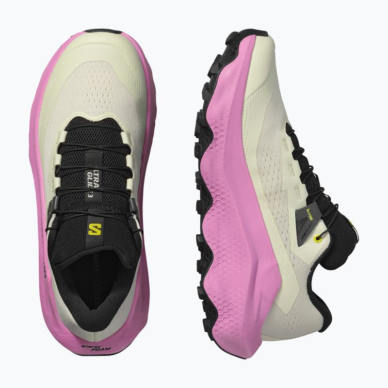 Дамски маратонки за бягане Salomon Ultra Glide 3 almond milk/cyclamen/black 6