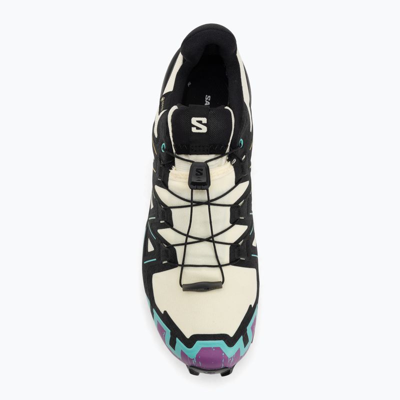 Мъжки обувки за бягане Salomon Speedcross 6 GTX transparent yellow/black/waterfall 5
