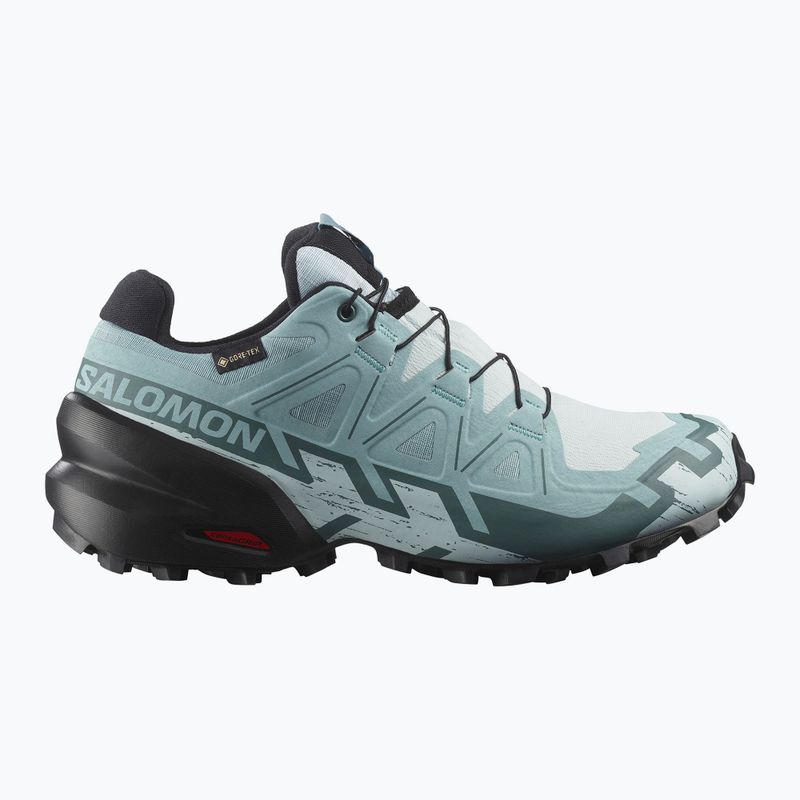 Дамски обувки за бягане Salomon Speedcross 6 GTX ballad blue/black/tourmaline 2