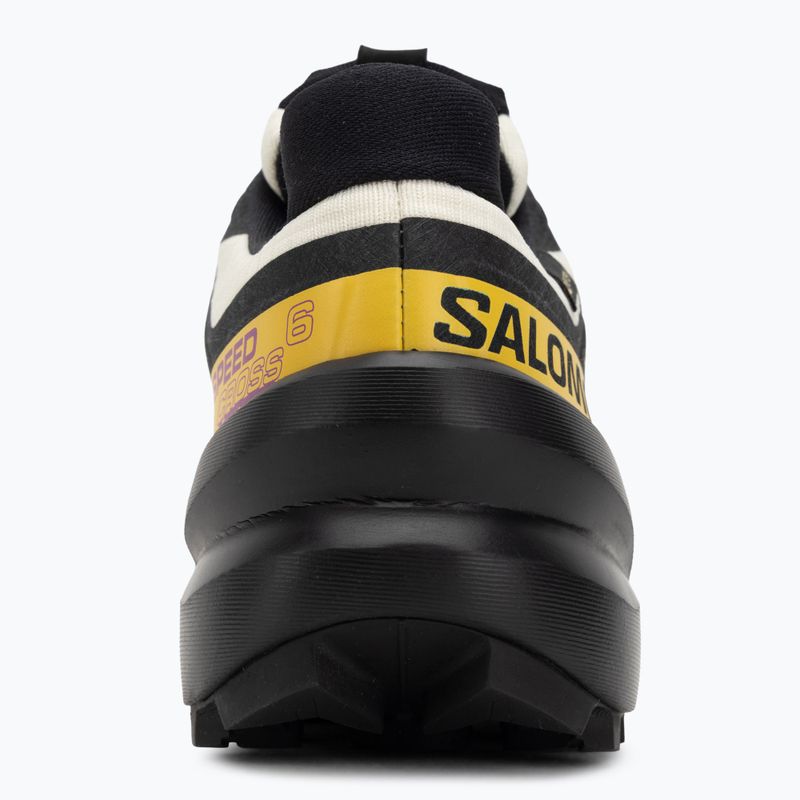 Дамски обувки за бягане Salomon Speedcross 6 GTX transparent yellow/black/waterfall 6