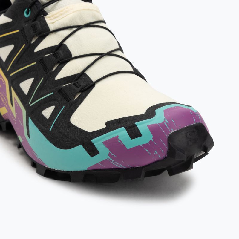 Дамски обувки за бягане Salomon Speedcross 6 GTX transparent yellow/black/waterfall 7