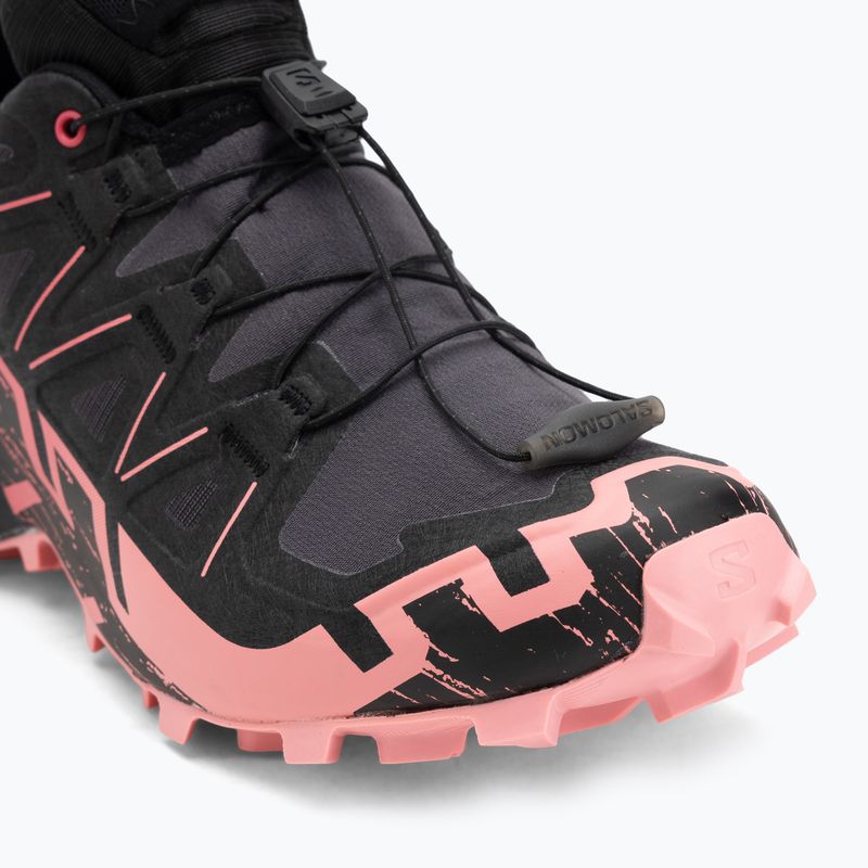Дамски обувки за бягане Salomon Speedcross 6 GTX nine iron/black/flamingo pink 7