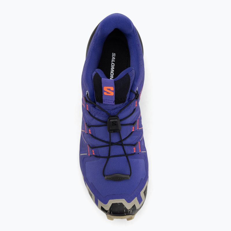 Дамски маратонки за бягане Salomon Speedcross 6 liberty/black/neon flame 5