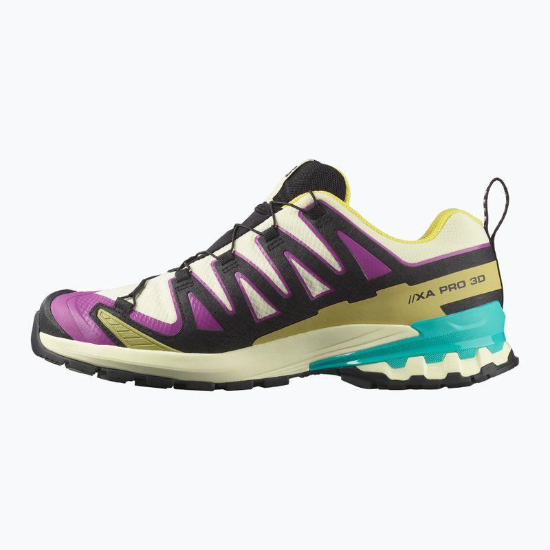 Мъжки обувки за бягане Salomon XA PRO 3D V9 GTX transparent yellow/black/waterfall 9