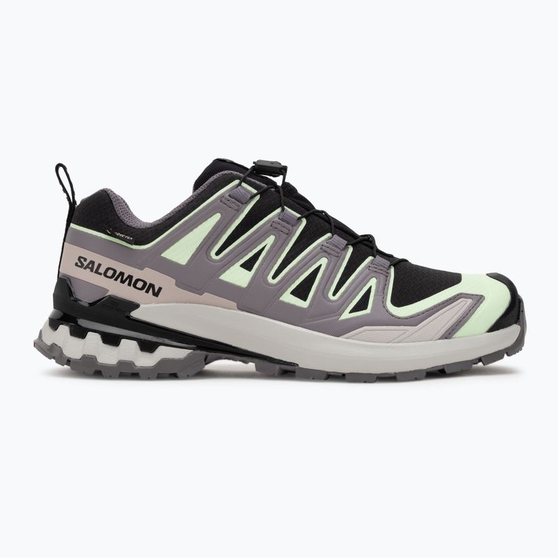 Дамски обувки за бягане Salomon XA PRO 3D V9 GTX black/patina green/gray violet 2