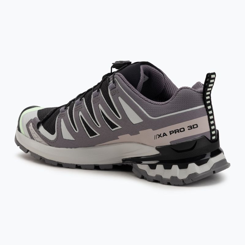 Дамски обувки за бягане Salomon XA PRO 3D V9 GTX black/patina green/gray violet 3