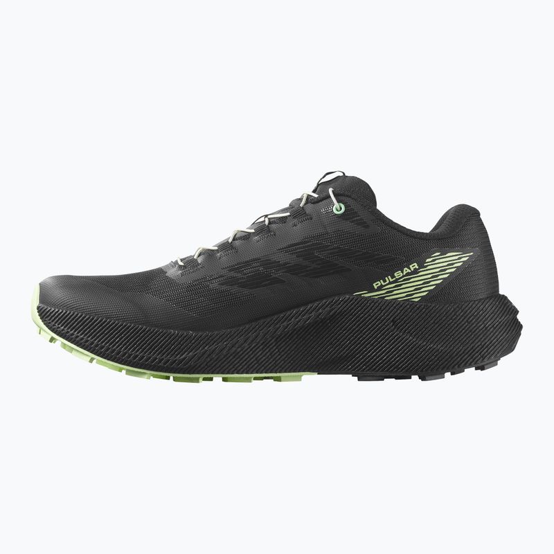Мъжки обувки за бягане Salomon Pulsar black/black/patina green 10