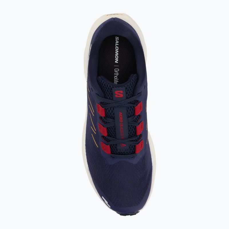 Мъжки обувки за бягане Salomon Aero Blaze 3 GRVL astral aura/maritime blue/haute red 5