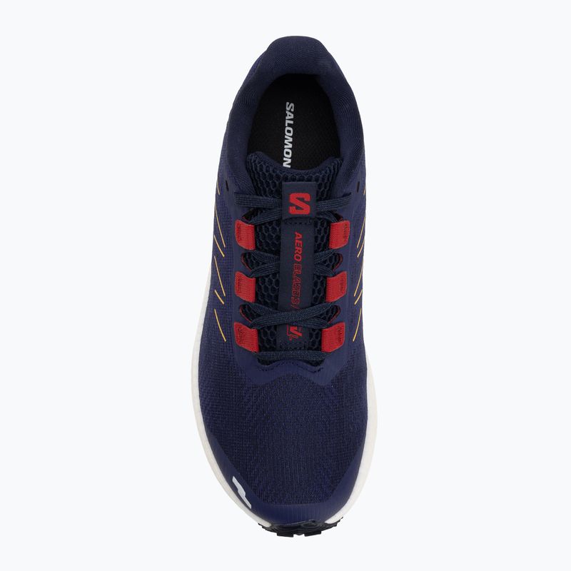 Дамски обувки за бягане Salomon Aero Blaze 3 GRVL astral aura/maritime blue/haute red 5