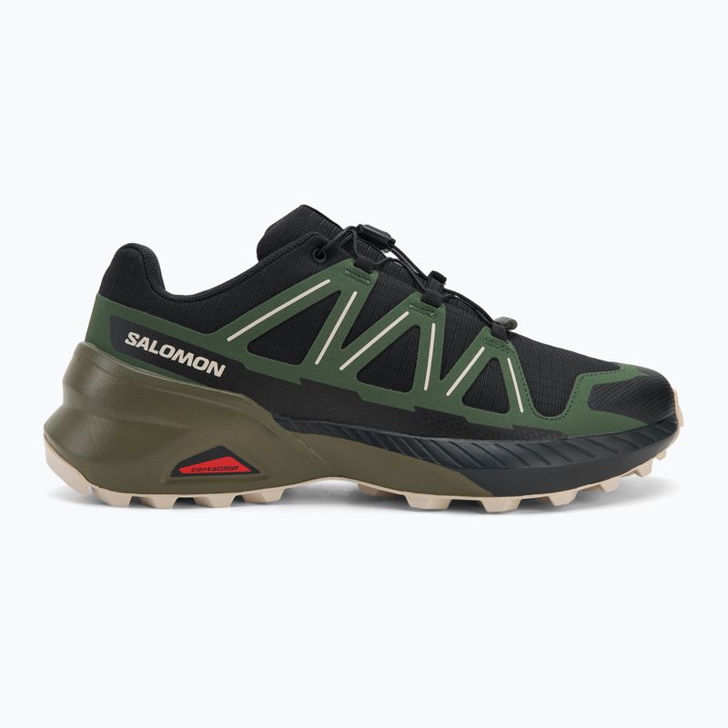 Мъжки обувки за бягане Salomon Speedcross Peak black/black forest/rainy day 2
