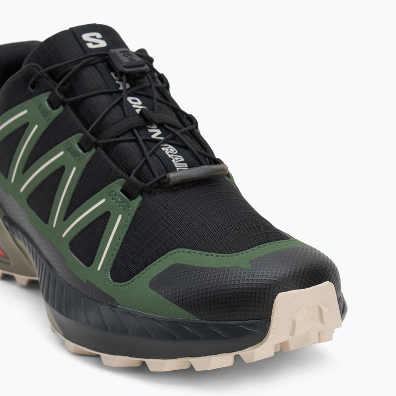 Мъжки обувки за бягане Salomon Speedcross Peak black/black forest/rainy day 7