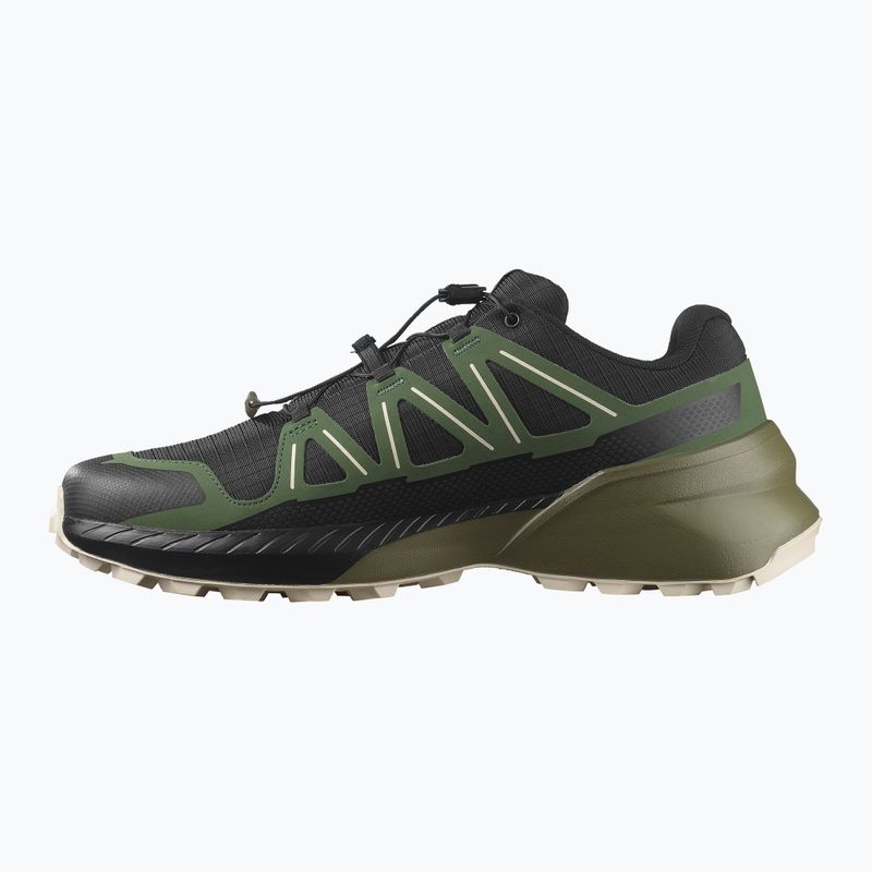 Мъжки обувки за бягане Salomon Speedcross Peak black/black forest/rainy day 3
