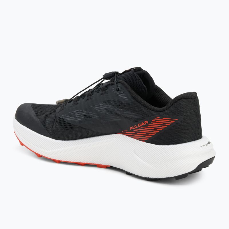 Мъжки обувки за бягане Salomon Pulsar black/white/cherry tomato 3