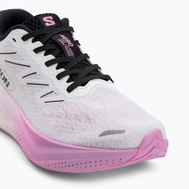 Дамски обувки за бягане Salomon Aero Blaze 3 white/black/cyclamen 7