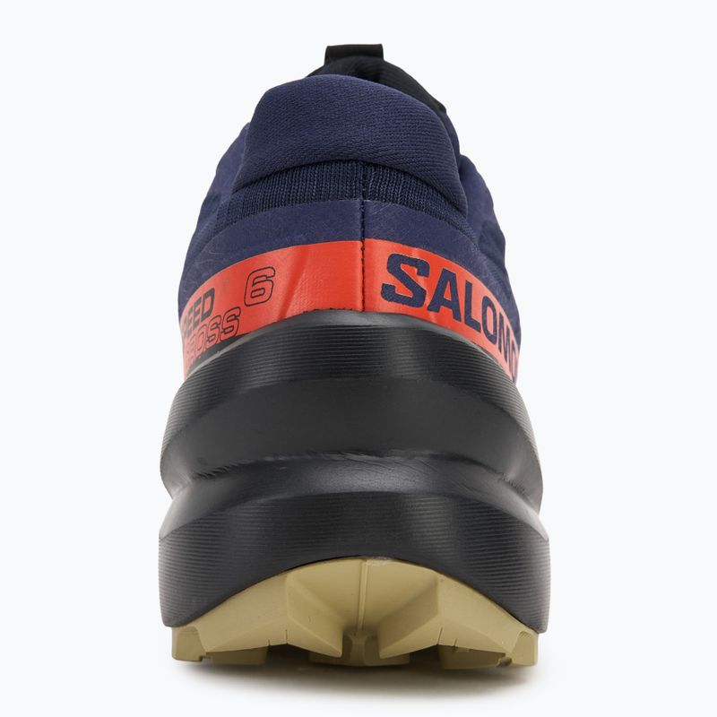 Мъжки обувки за бягане Salomon Speedcross 6 maritime blue/black/cherry tomato 6