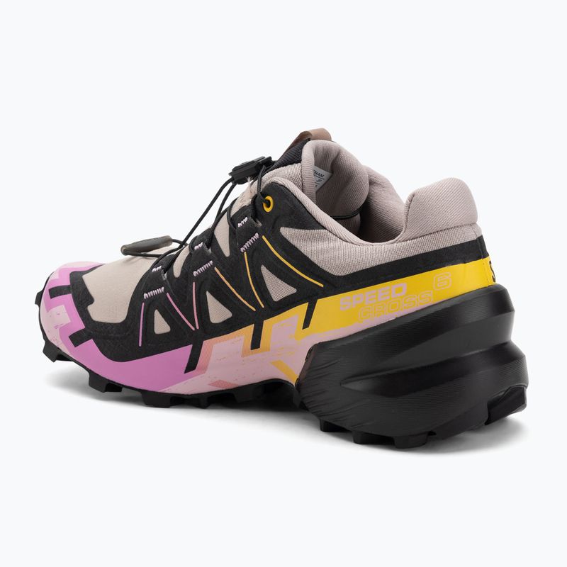 Дамски обувки за бягане Salomon Speedcross 6 etherea/black/cyclamen 3