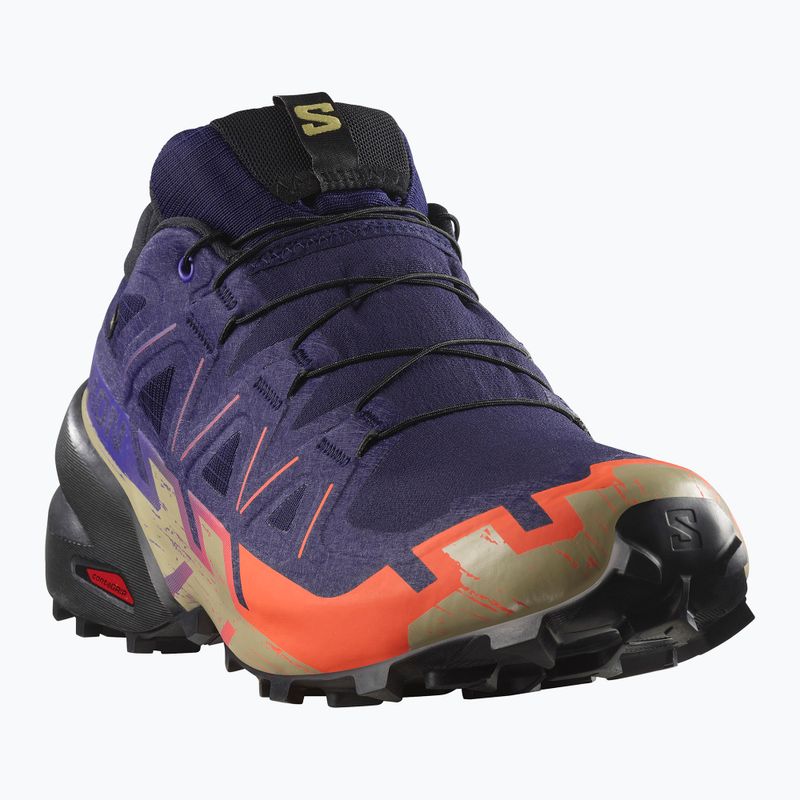Мъжки маратонки за бягане Salomon Speedcross 6 GTX maritime blue/black/cherry tomato