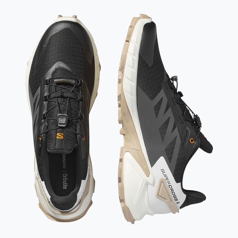 Мъжки обувки за бягане Salomon Supercross 4 black / vanilla ice / white pepper 6