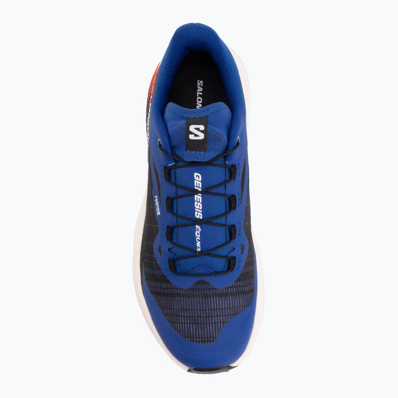 Обувки за бягане Salomon Genesis Equipe surf the web/fiery red/white 5
