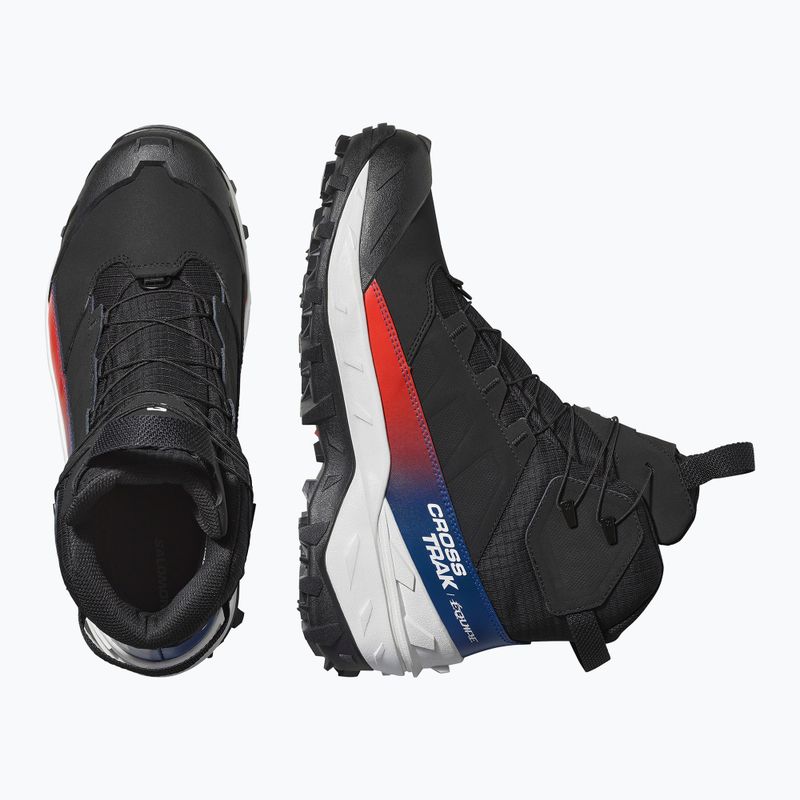 Мъжки обувки за трекинг Salomon Crosstrak Powder WP Equipe black/black 3