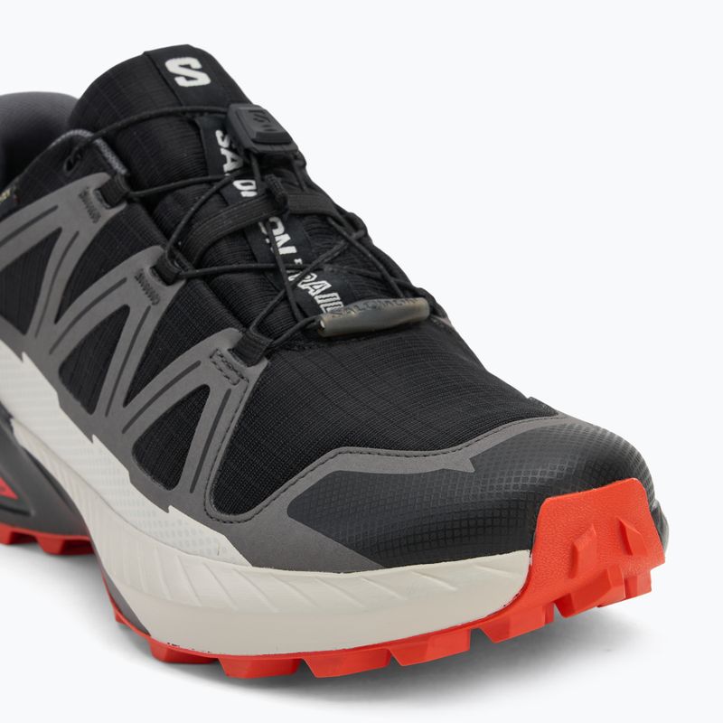 Мъжки обувки за бягане Salomon Speedcross Peak GTX black/castlerock/cherry tomato 7
