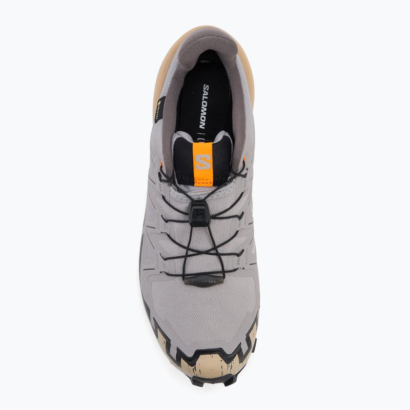 Мъжки обувки за бягане Salomon Speedcross 6 GTX gull/white pepper/black 5