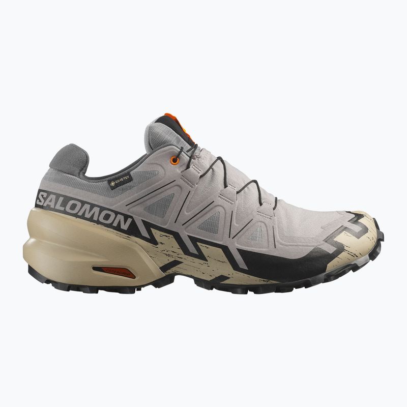 Мъжки обувки за бягане Salomon Speedcross 6 GTX gull/white pepper/black 2
