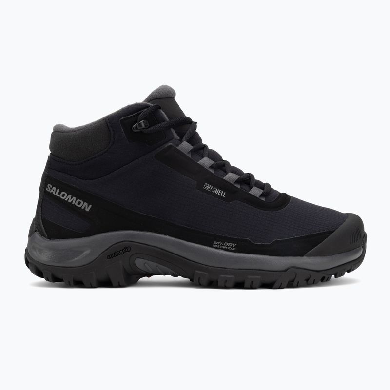 Мъжки обувки за трекинг Salomon Shelter WP black/asphalt/castlerock 2