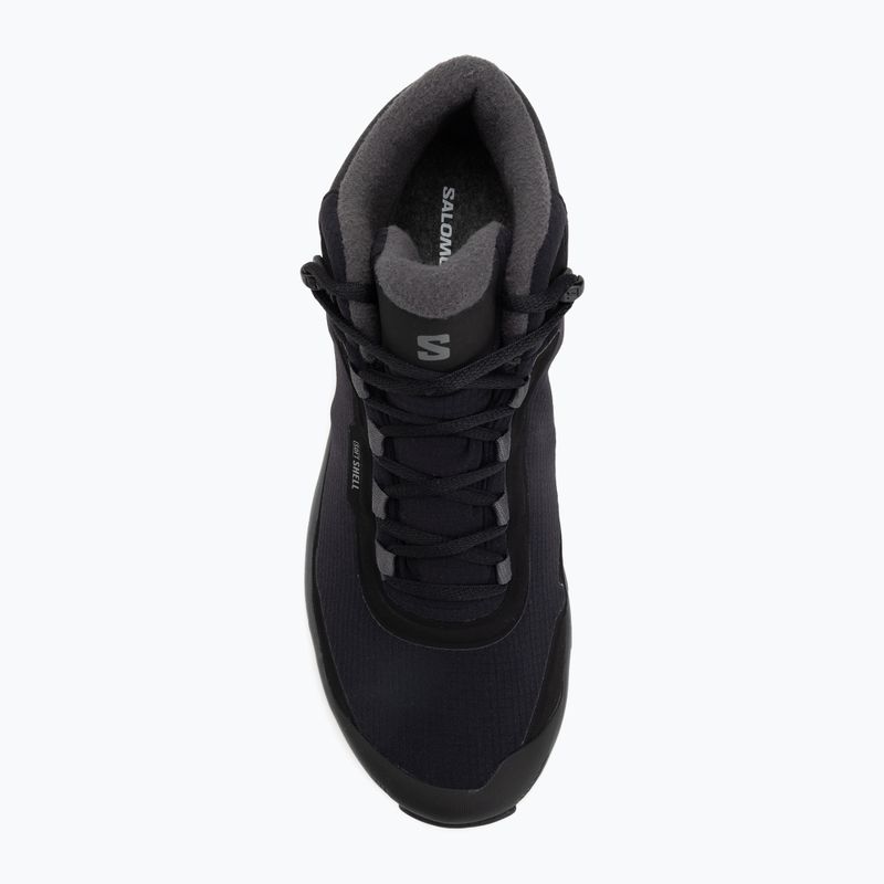 Мъжки обувки за трекинг Salomon Shelter WP black/asphalt/castlerock 5