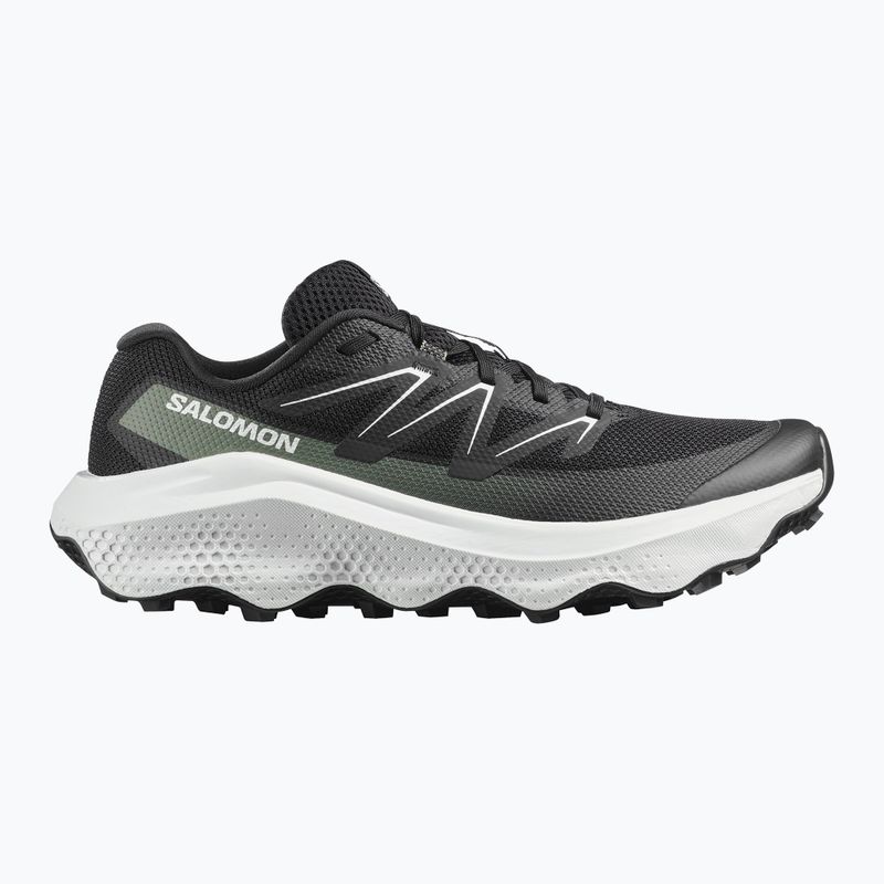 Мъжки маратонки за бягане Salomon Ultra Flow 2 черно/бяло/агаве зелено 8