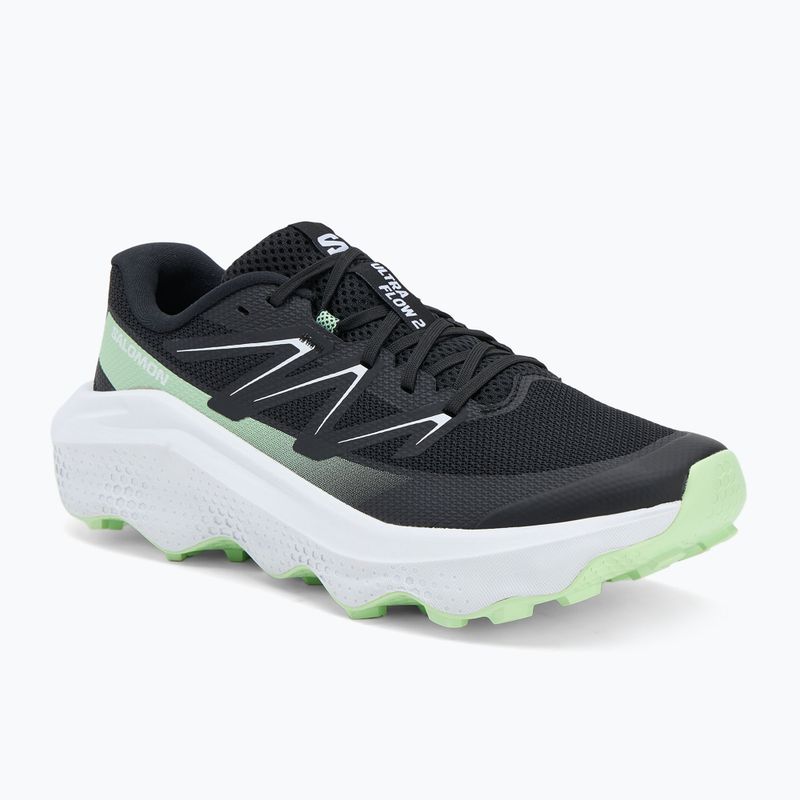 Мъжки маратонки за бягане Salomon Ultra Flow 2 черно/бяло/патина зелено